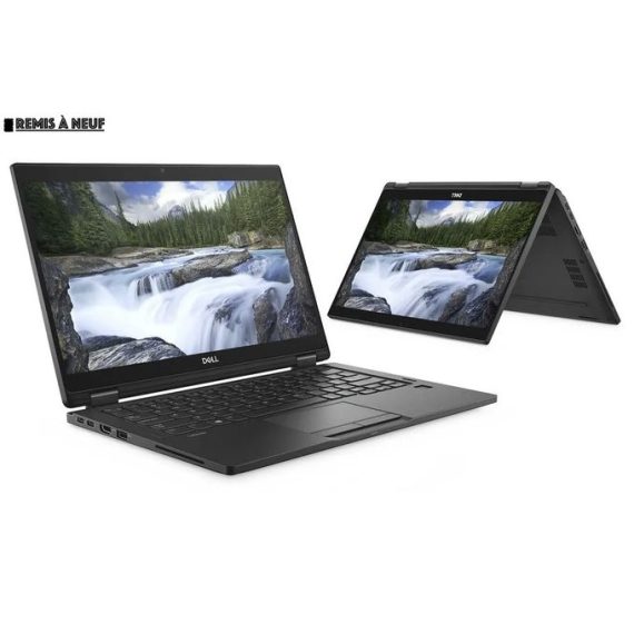 DELL Latitude 7390 2-in-1,13.3&Prime; FHD Tactile,Core i5-8350U,8GB RAM,256GB-Remis à neuf