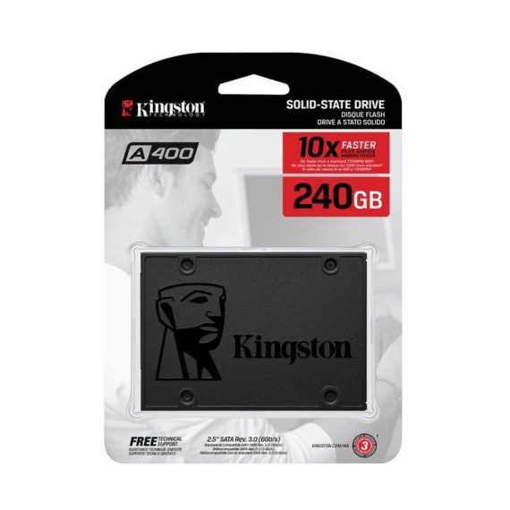 Kingston A400 240Go 2.5″ SSD