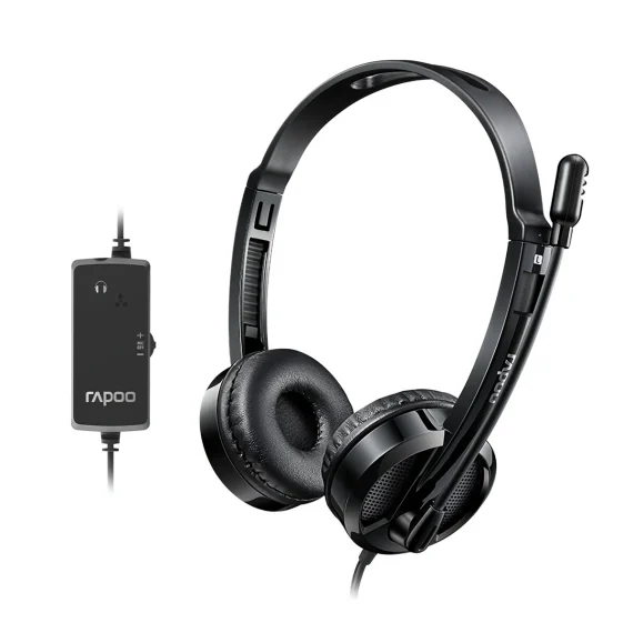 Rapoo H120 casque filaire USB casque son stéréo avec microphone