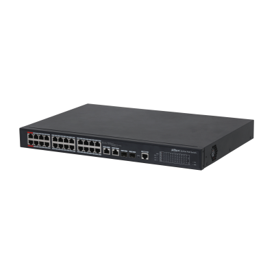 PFS4226-24ET-360 24-port 100 Mbps + 2-port Gigabit Managed PoE Switch DAHUA