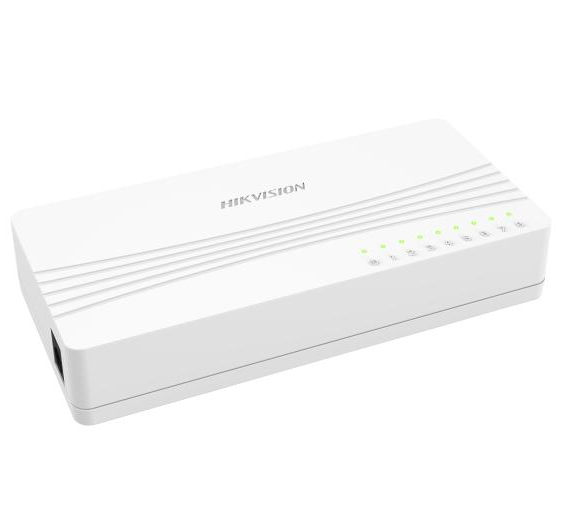 DS-3E0108D-E 8 Port Fast Ethernet Unmanaged Desktop Switch HIKVISION