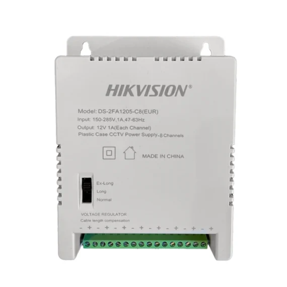 DS-2FA1205-C8(EUR) BLOC ALIMENTATION HIKVISION 8 PORT