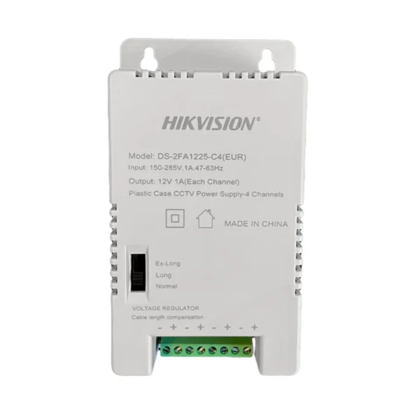 DS-2FA1225-C4(EUR) BLOC ALIMENTATION HIKVISION 4 PORT