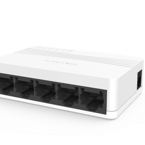 DS-3E0105D-E 5 Port Fast Ethernet Unmanaged Desktop Switch HIKVISION