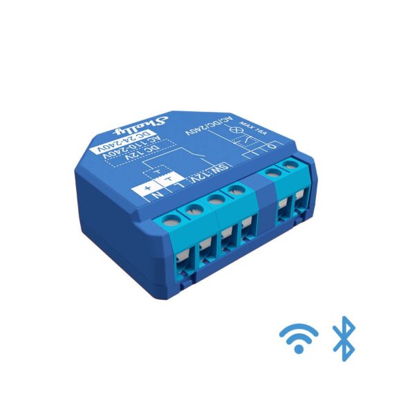 Shelly Plus 1 relais wifi simple avec contact sec