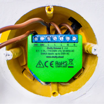 Shelly Dimmer 2 Wifi Variateur Du Lumière